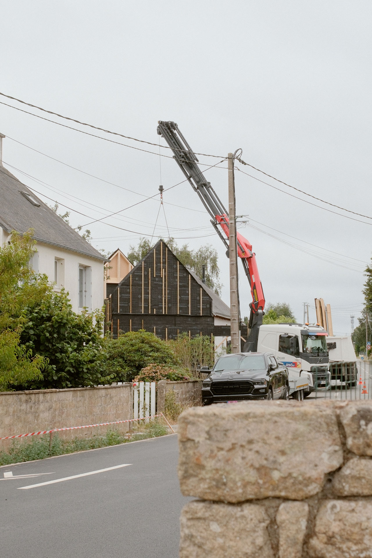 Levage extension bois