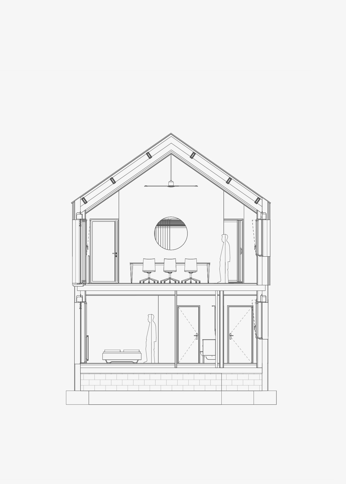 Dessin par l'atelier d'architectes Rupin Conq
