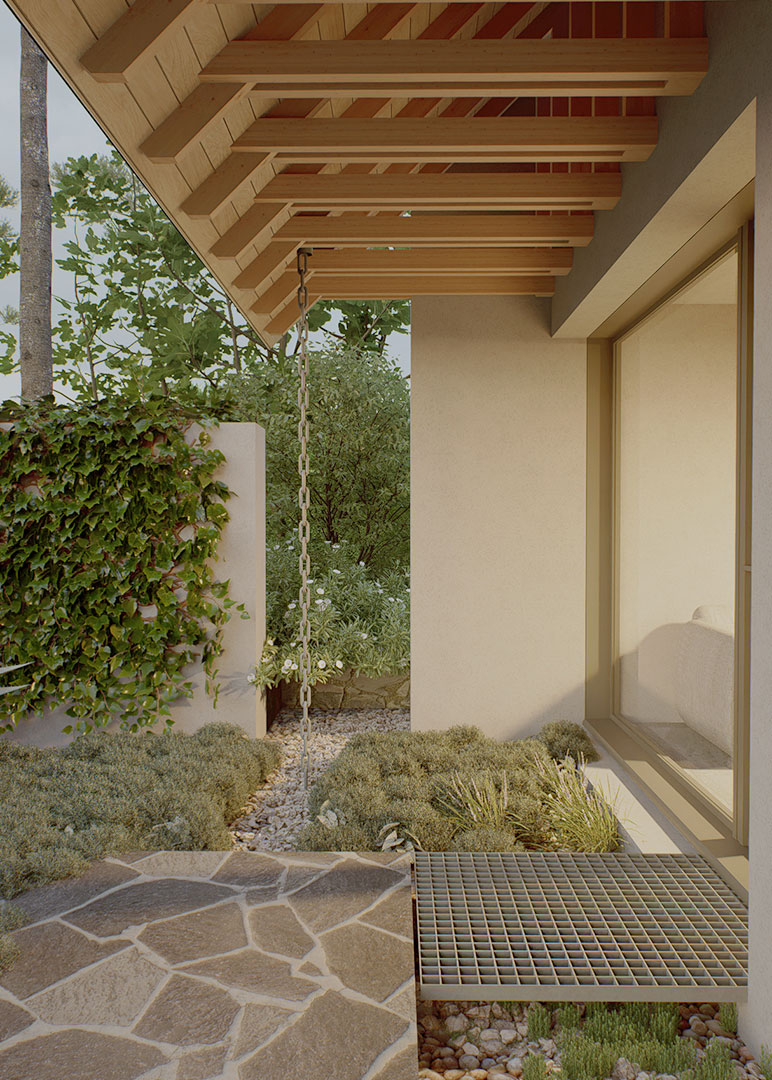 Construction de la maison LBR à Baden par l'atelier d'architectes Rupin Conq